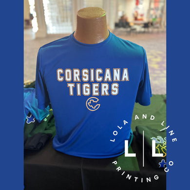 Corsicana Tigers Block (In Stock!)