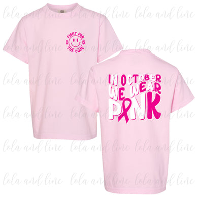 In October We Wear Pink ~ by CHS Calicos
