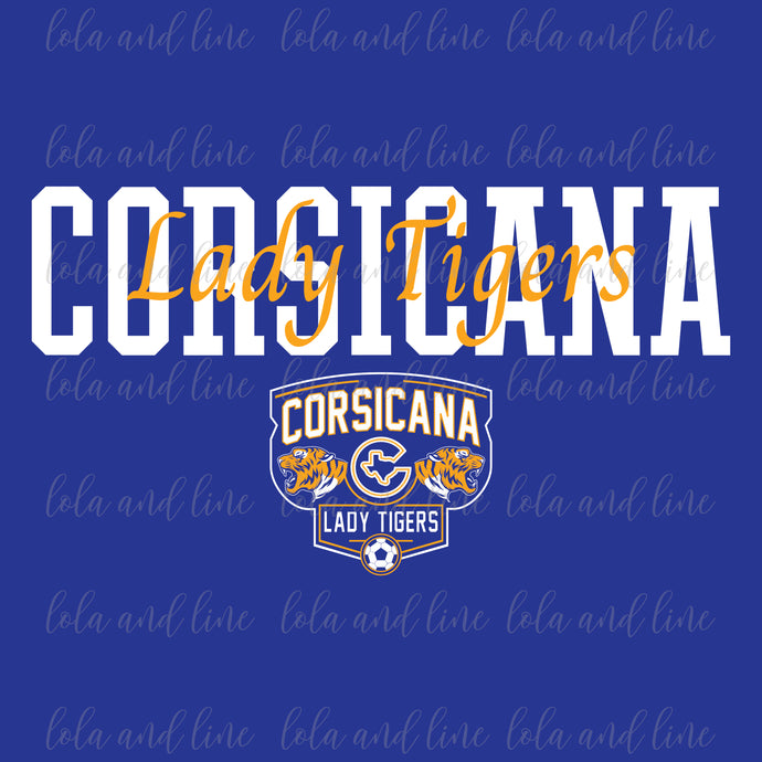 Corsicana Lady Tigers Soccer Reorder