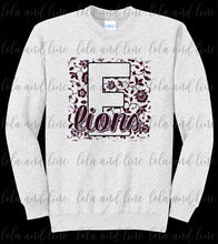 Load image into Gallery viewer, Floral Block Letter Mascot ~ ANY!!