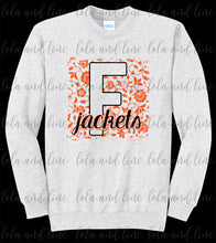 Load image into Gallery viewer, Floral Block Letter Mascot ~ ANY!!