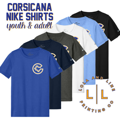 Corsicana Nike Pocket C's ~ Youth and Adult