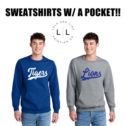 Crewneck with a POCKET!