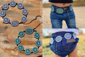 Toddler Concho Belts