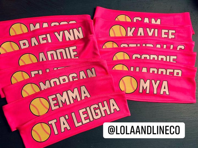Softball Headbands