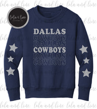 Load image into Gallery viewer, Stars Sweatshirts ~ Any School/Team