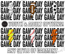 Load image into Gallery viewer, Game Day Bolt ~ All sizes!