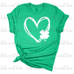 Heart Clover {Youth & Adult}
