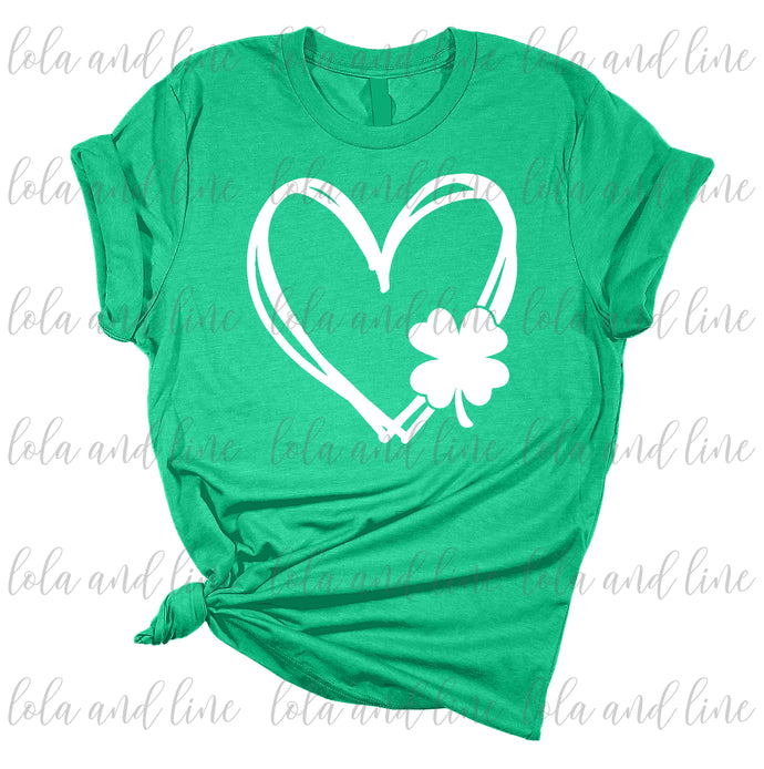 Heart Clover {Youth & Adult}