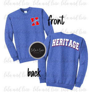 Heritage Prep Sweatshirt - Youth & Adult
