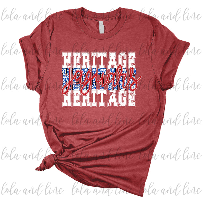 Leopard Stacked - Heritage