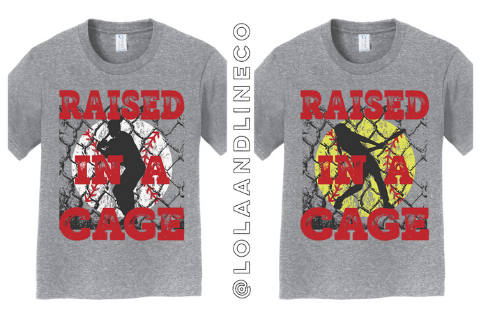 Raised in a Cage - Baseball & Softball