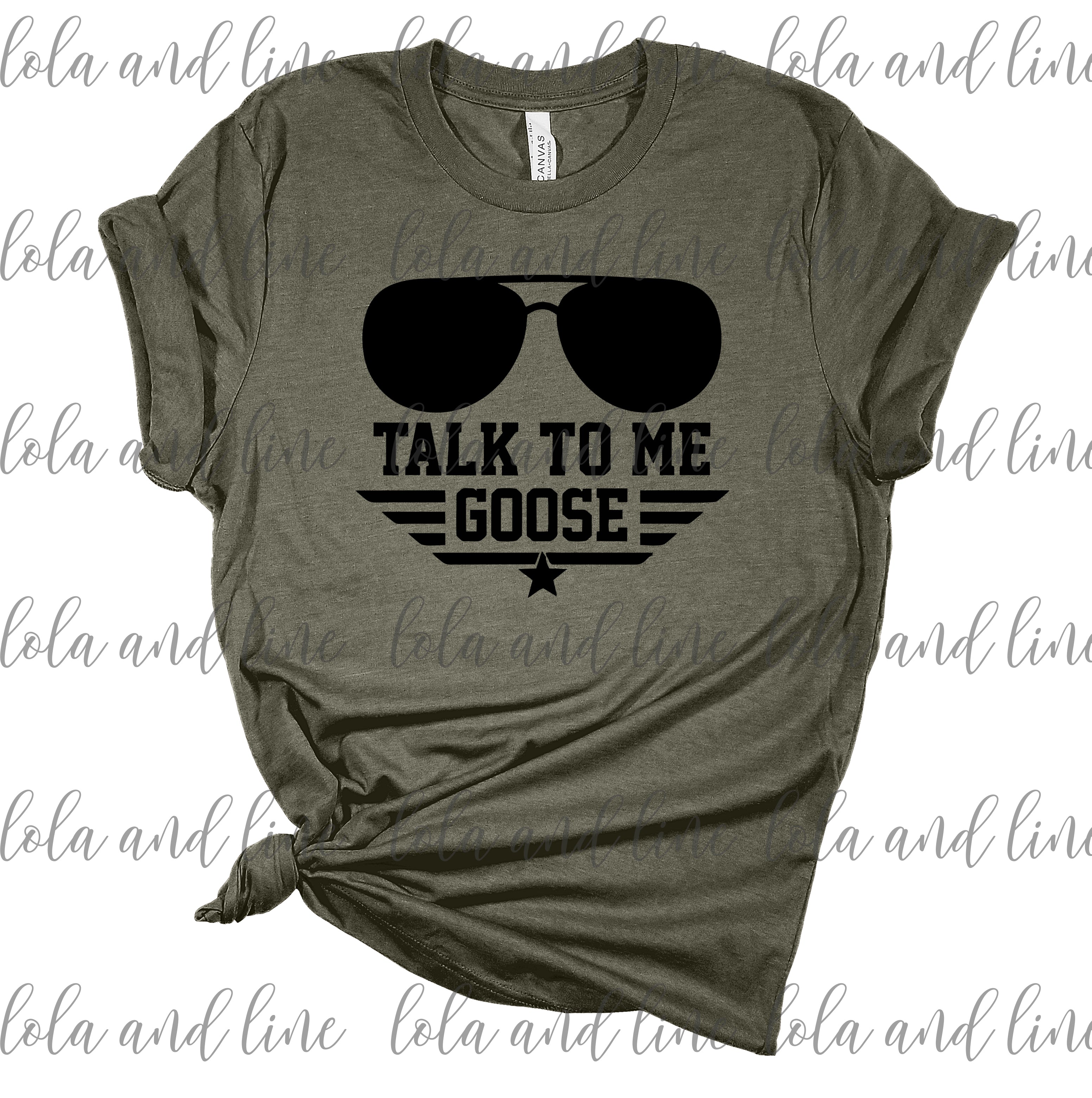 Top Gun Talk Goose Adult S/S T-Shirt
