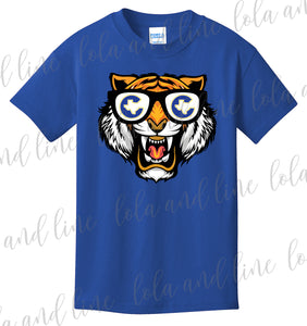 Mascot with Glasses