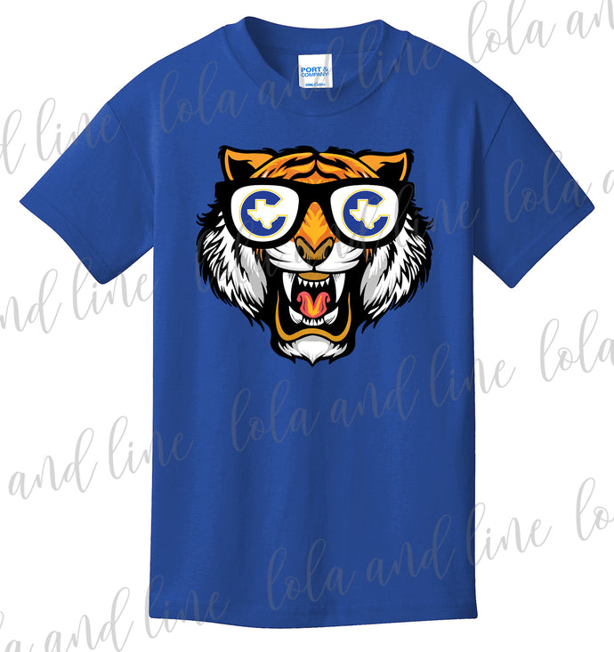 Mascot with Glasses