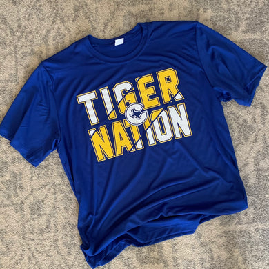 Tiger Nation Royal Drifit - L