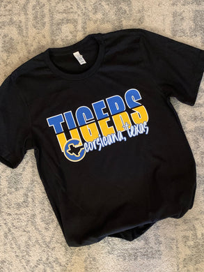 Tigers Black Cotton - S