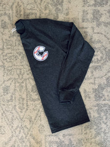 Baseball C LS Dk Grey - S